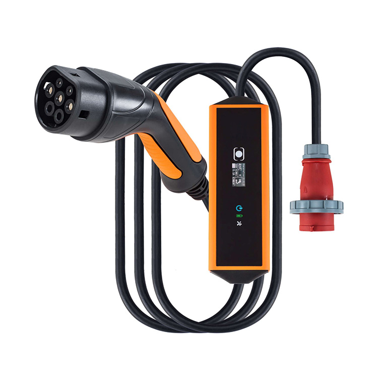 Chargeur portatif EV de type 2 de 11 kW